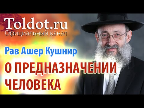 Рав Ашер Кушнир. О предназначении человека. ДЕРЕХ АШЕМ 36