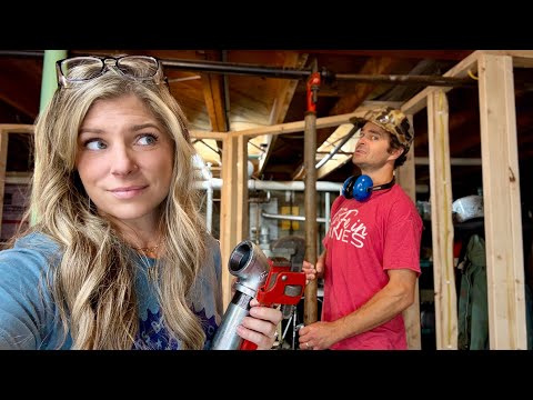 FIRST SNOW... and we had to cut our HEAT!