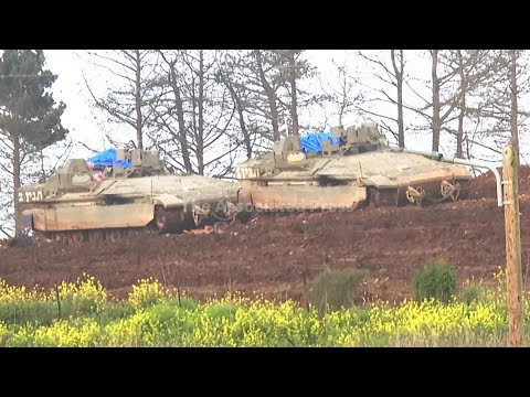 Tensions remain high at the Israeli Lebanese border since hostilities erupted last month