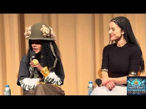 One Battle After Another Q&A | Exclusive with Teyana Taylor & Chase Infiniti