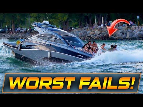 WARNING: HAULOVER INLET STUFFING COMPILATION 2025 !! | THE WORST MOMENTS! | WAVY BOATS