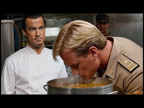 افسری که در غذای یک آشپز ساده تف کرد، غافل از اینکه طرف قاتل سابق نیروی دریایی بود
