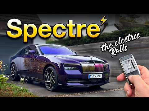 Rolls-Royce Black Badge Spectre Review - $490,000 Ultra Luxury Electric Coupe