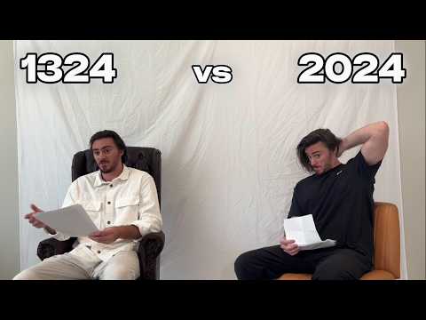guys from 1324 & 2024 ask each other their time’s top questions