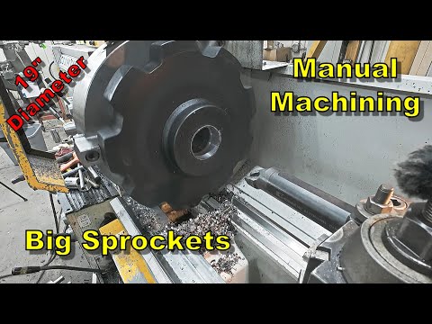 Cutting Keyways in a GIANT Sprocket