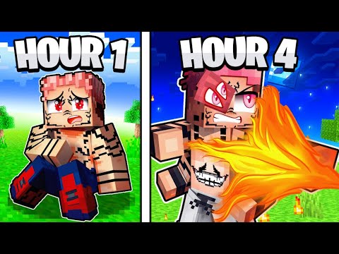 I Became SUKUNA in Jujutsu Kaisen Minecraft