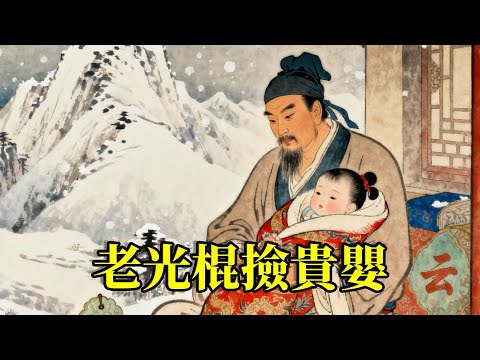 40歲老光棍撿回山間棄嬰，二十年後的嬰孩長得美若天仙，提親的綿延十里，他卻統統趕走，夜夜擔心：“閨女啊，你娘馬上就來接你去享福了”【故事渡口】#民間故事 #故事分享 #故事