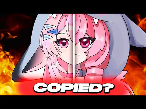 New Vtuber's Redesign Sparks COPYING Allegations...