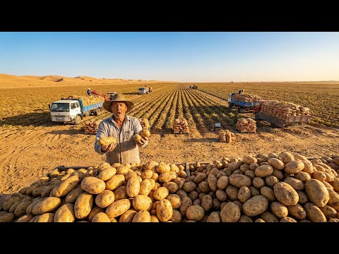 The Miracle Potato Farm: Harvesting Tonnes of Potatoes from Desert Dust