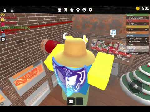 Trolling at Work at a pizza place!