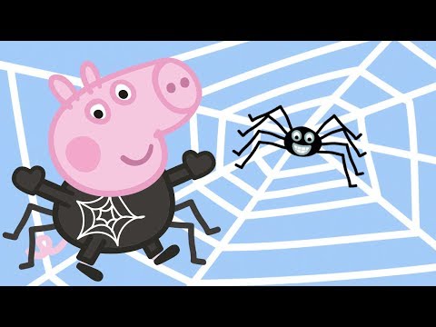 小猪佩奇 | 万圣节特辑🎃 | 1小时 🕷️ 瘦腿先生 - 蜘蛛 🕷️粉红猪小妹|Peppa Pig Chinese |动画