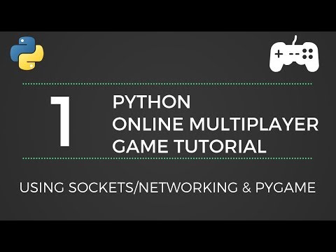 Python Online Game Tutorial #1 - Creating a Client Using Sockets