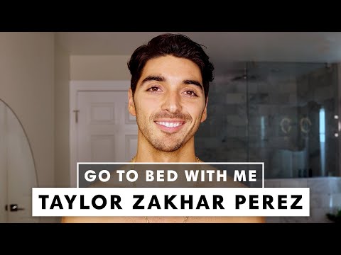 Taylor Zakhar Perez’s 9-Step Nighttime Skincare Routine | Go To Bed With Me | Harper’s BAZAAR