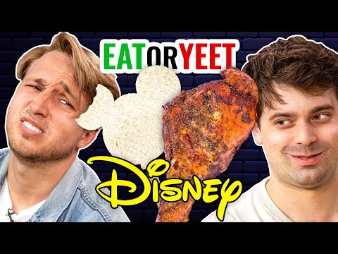 We Recreated Disney Parks Food?! (Eat It Or Yeet It)