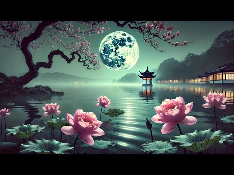 🌿月夜 MOON NIGHT | 情緒療癒⭐|竹笛·古箏·二胡·古琴 | Soulful Guzheng Relaxing Chinese Music | Zen Melodies #music