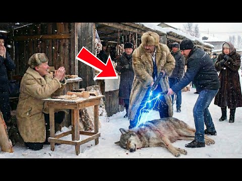 Мажоры издевались над волком старика-инвалида, пока не вмешался офицер спецназа