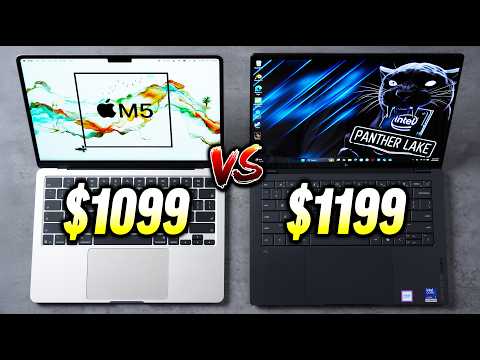 M5 MacBook Air vs $1199 Panther Lake - It's OVER!