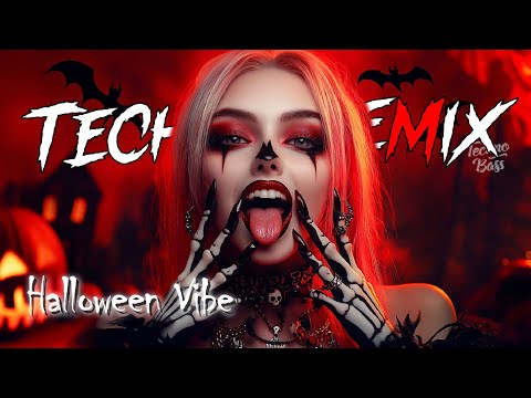 🎃👻Techno Mix 2025😉🤘Best Nonstop Techno Songs For Party, Gym, Gaming🔥Hyper Techno Remix ⚡️Techno Bass