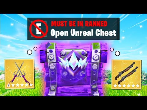 The *RANKED* ONE CHEST Challenge in Fortnite