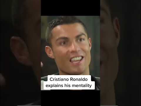 When Cristiano Ronaldo explained THIS mentality #shorts
