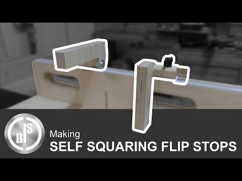 THE BEST UPGRADE | Making Self Squaring Flip Stops for my Small Sled