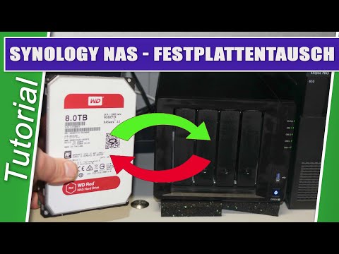 Synology NAS - Defekte Festplatte tauschen - So geht's (Version 2022)