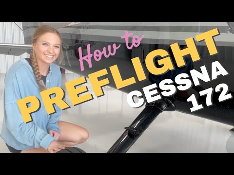 Cessna 172 Preflight Inspection