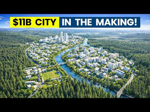 Inside Australia's $11 Billion City Built From Scratch in a Pine Forest