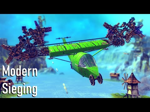 Making a VTOL in Besiege