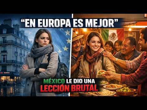 “En Europa es mejor”, pensó Estudiante Francesa — MÉXICO le dio una lección brutal