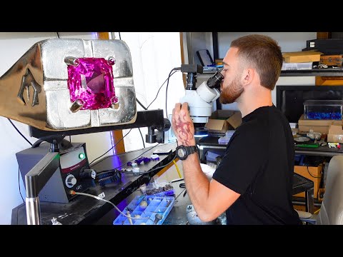Massive Sapphire Ruby Ring Start to Finish - 3D Printing Jewelry