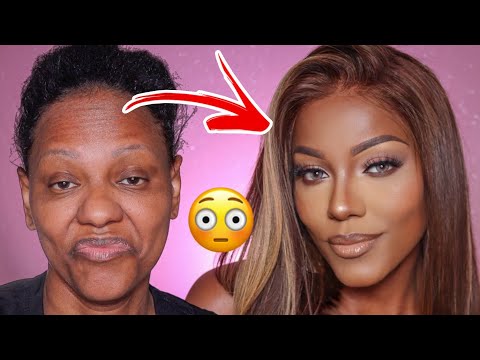 Makeup Transformation 🔥| From 65 to 25 years of age| 😱🔥 #makeuptutorial