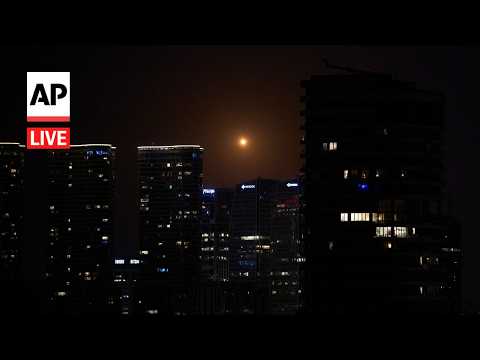 LIVE: Tel Aviv and Jerusalem skyline as Iran war continues