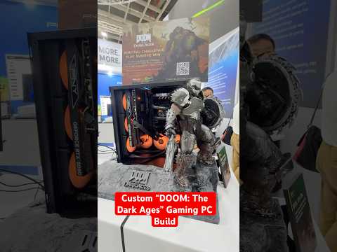 “DOOM: The Dark Ages” Custom Gaming PC Build by PNY at Computex 2025
