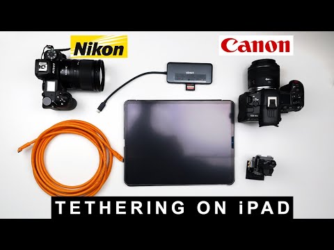 How to Tether Your Mirrorless Camera to an iPad | Cascable | Nikon Z6II | Canon R5c |Not Capture One