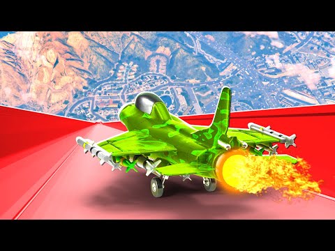 1,000MPH JET vs SECRET MEGA RAMP