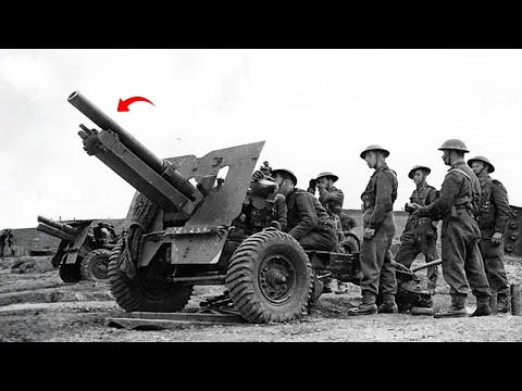 Germans Never Expected British 25 Pounder Artillery To Hit Targets 13,400 Yards Away At Night
