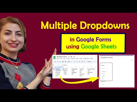 Automatically Populate Multiple Dropdowns in Google Forms using Google Sheets