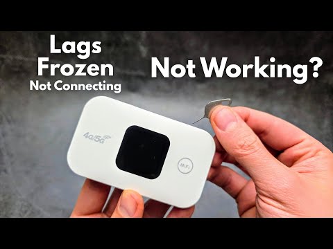 4G / 5G MiFi Portable WiFi Router - Stopped Working , Not Working Anymore , Not Connecting , Frozen?