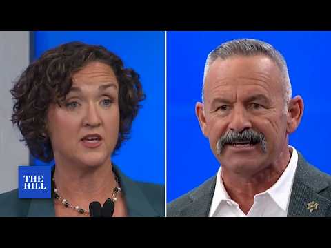 Katie Porter to Chad Bianco in heated gov. debate: 'he has no business representing' Californians