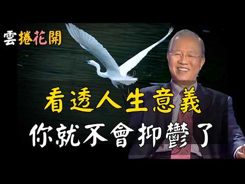 看透人生的意義，你就不會抑鬱了！人生的意義、功德、福報與運氣！#心河渡口