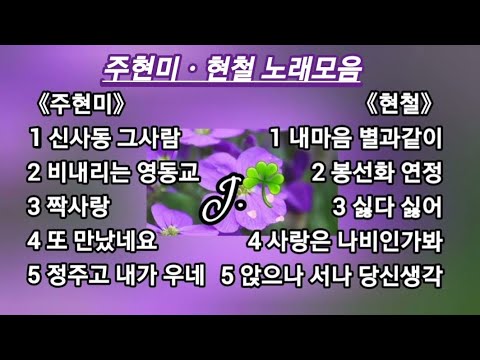 주현미ㆍ현철 ☘ 모음