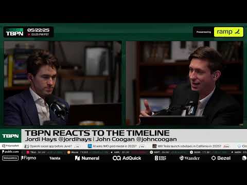 TBPN | Thursday, May 22nd