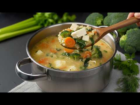 Diese Gemüsesuppe ist Balsam für meinen Magen! Iss diese Suppe und du nimmst 10 kg ab!