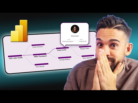 Power BI Org Chart: Impress HR in 10 Minutes!