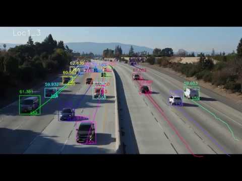 Demo of vehicle tracking and speed estimation at the 2nd AI City Challenge Workshop in CVPR 2018