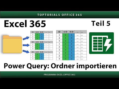 Power Query – Import folders (automatically select worksheets) | Excel 365