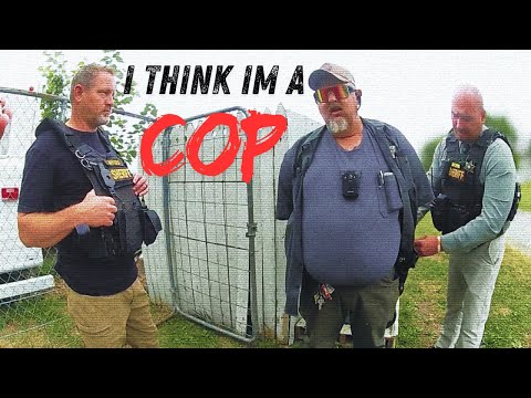 He Thinks He ACTUALLY Looks Like A Cop?