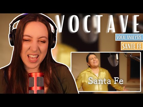 VOCTAVE belting out SANTA FE (Reaction & Analysis) | Jennifer Glatzhofer