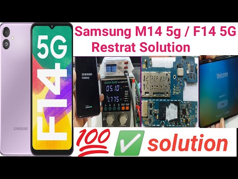 Samsung M14 5g Restrat Problem ! F14 5G Restrat Problem ! F14 5g M14 5g  A14 5g Restrat Solution 👍✅
